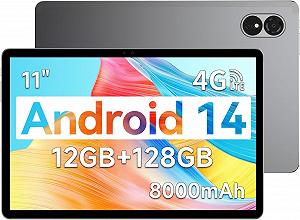 Планшет 11" ALLDOCUBE iPlay 60 Lite 4/128Gb 4G 2-SIM Android 14 8000 mAh Grey - Фото 1