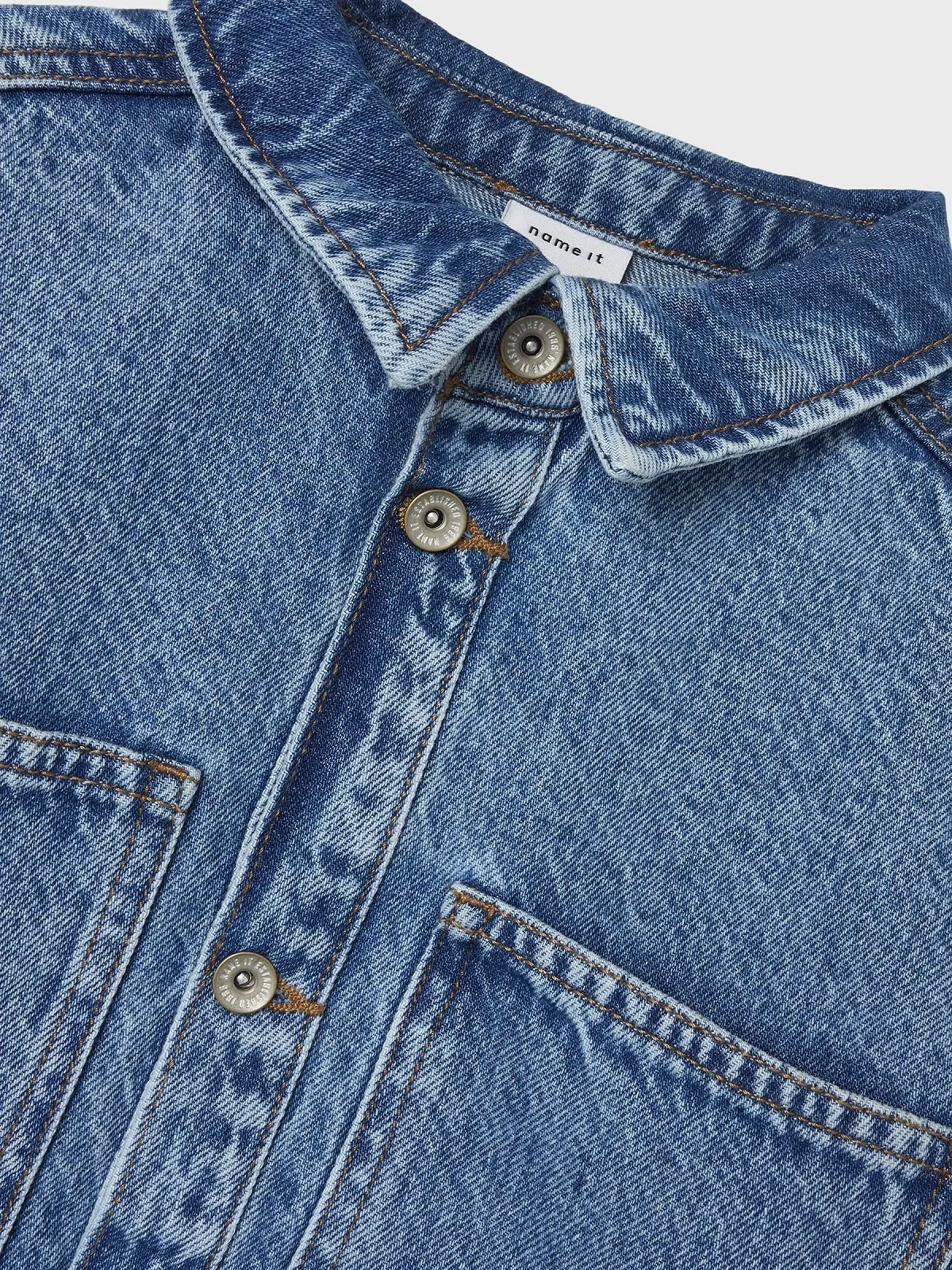 Сорочка-куртка NAME IT для хлопчика Денім, фото №4 Сорочка-куртка NAME IT для хлопчика Денім, фото №4