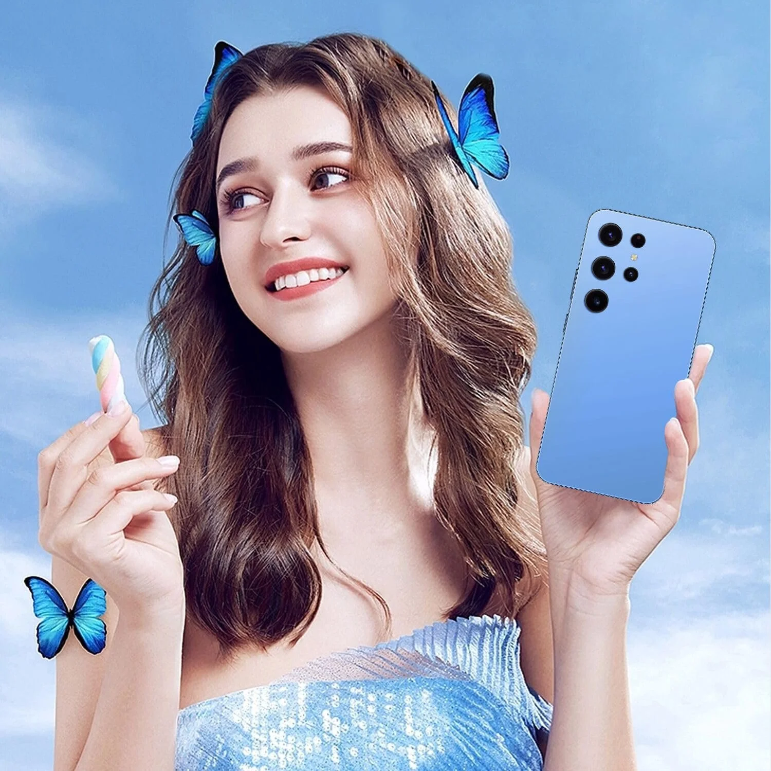 Смартфон JoyHandy J24Ultra 5.0" Dual SIM 16GB Синий, фото №4 Смартфон JoyHandy J24Ultra 5.0" Dual SIM 16GB Синий, фото №4