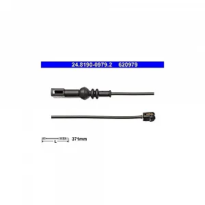 Датчик износа тормозных колодок ATE 24.8190-0979.2 для FORD задняя ось - Фото 1