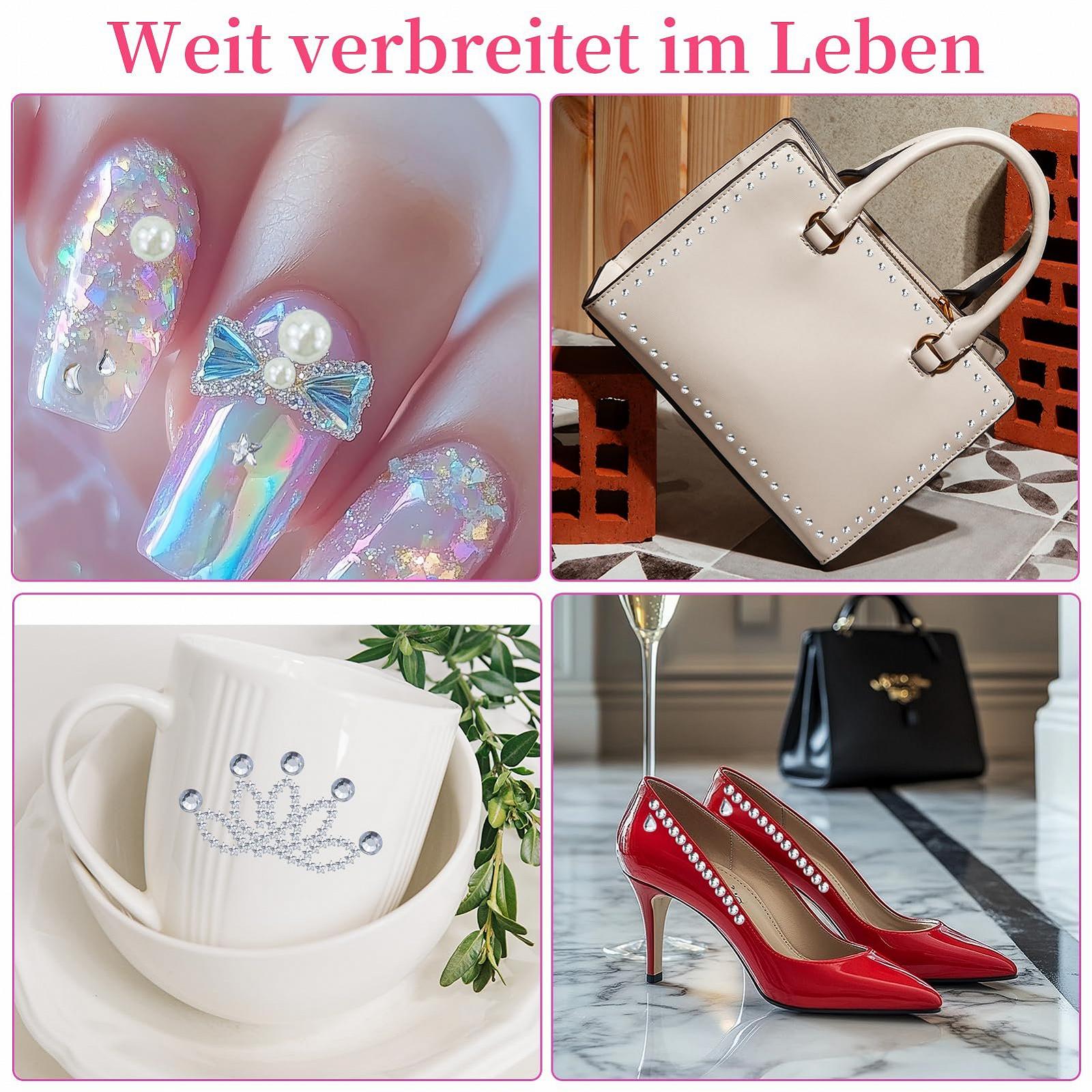 Набор камней 5 шт с 1 пинцетом из нержавеющей стали, фото №6