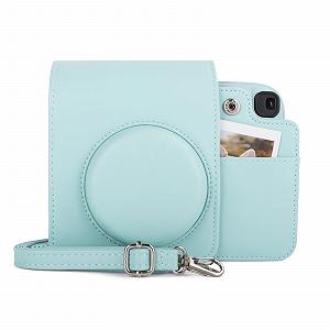 Чехол kinokoo Instax Mini 13 из PU кожи Лагунно-зеленый - Фото 1