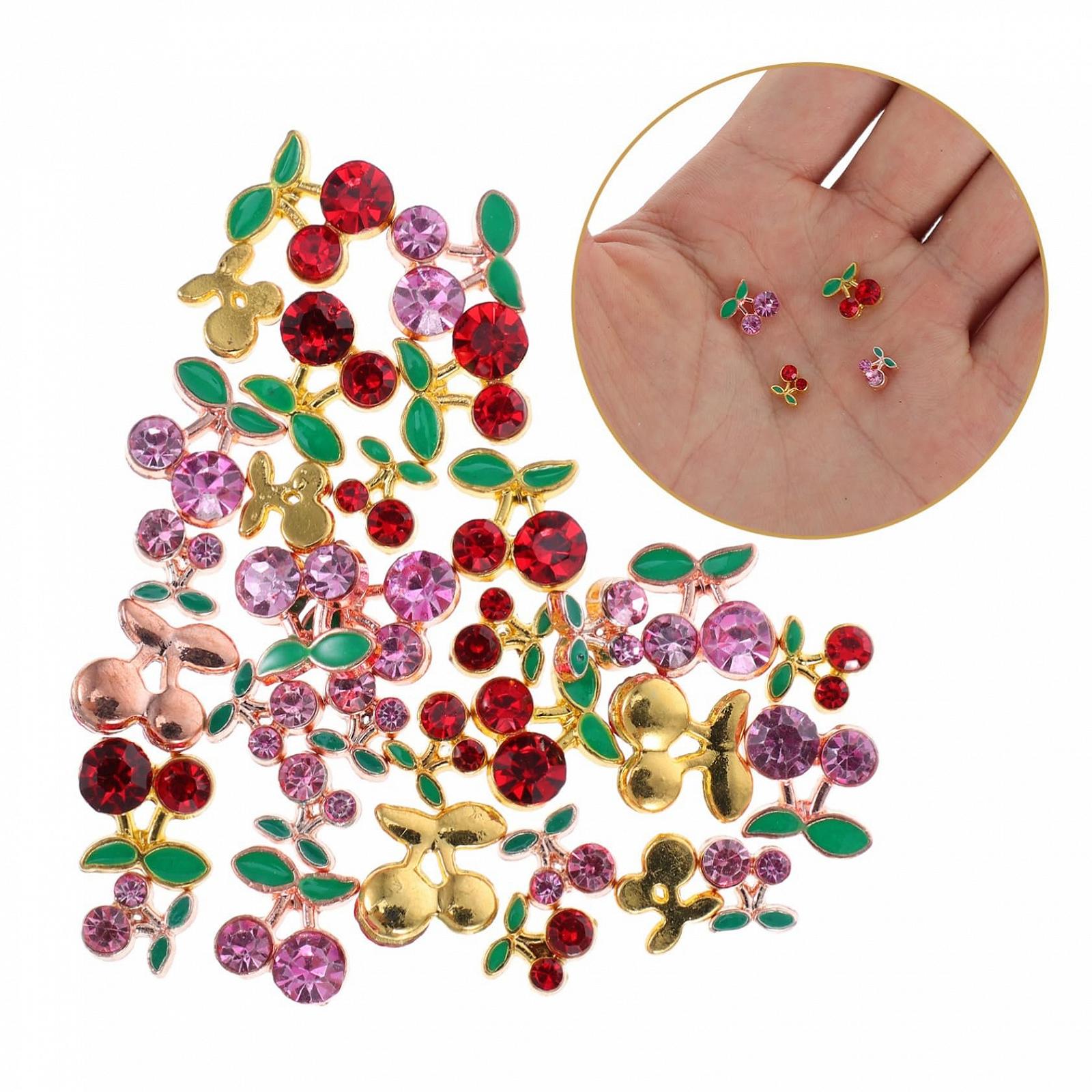 Украшения для ногтей Вишенки FOMIYES 3D для маникюра для женщин, фото №8