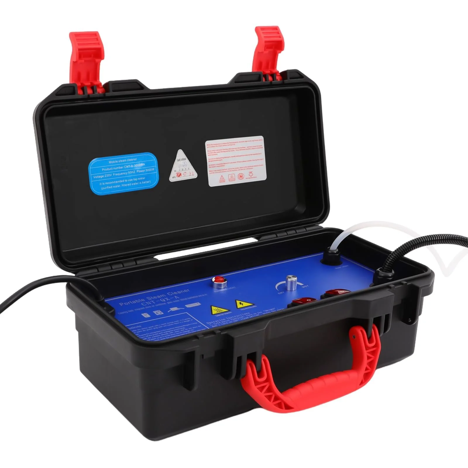 Пароочисник портативний високотемпературний 3000 Вт 220 В, фото №6