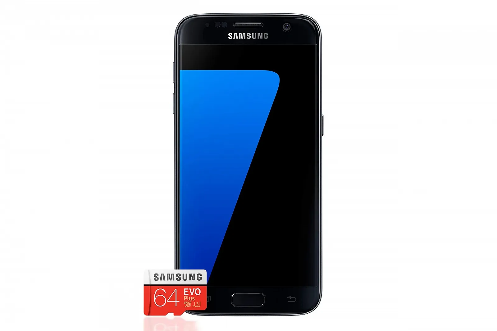Смартфон Samsung Galaxy S7 32GB 5.1 дюйма (12.9 см) + Карта памяти Samsung EVO Plus 64GB, фото №1