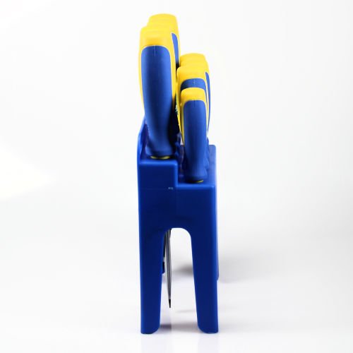 Набір викруток AutoScheich® Набір інструментів Прямий Шліцьовий Хрестовий Torx Перфорований Настінний Чорний, фото №3