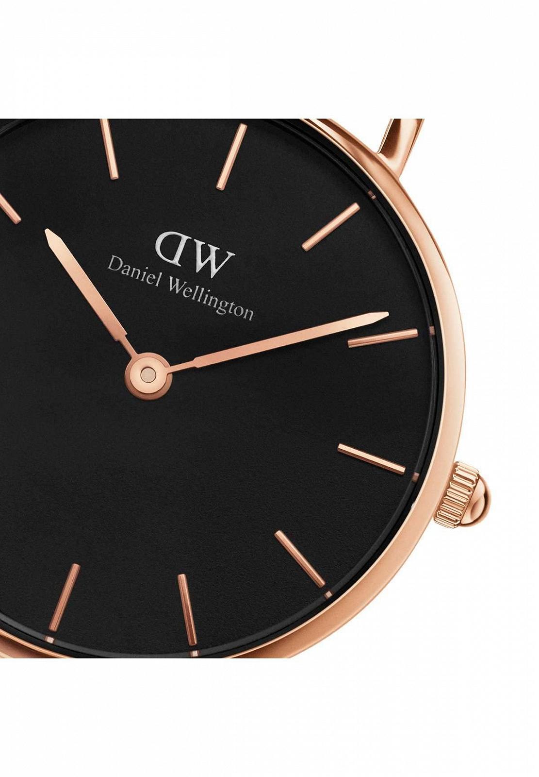 Жіночий аналоговий годинник Daniel Wellington DW00100245 Кварцовий Чорний, фото №3