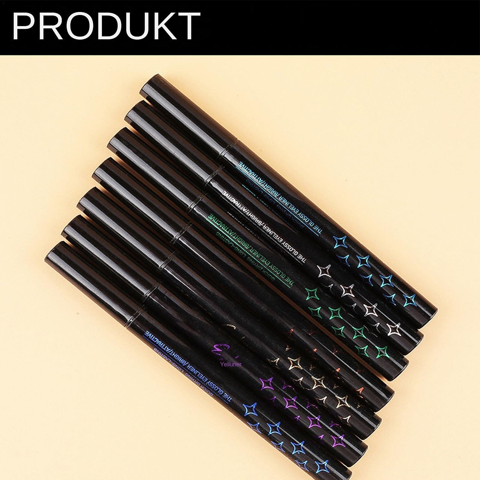 Подводка Liquid Glitter Eyeliner Pens Set - набор из 7 штук, фото №5