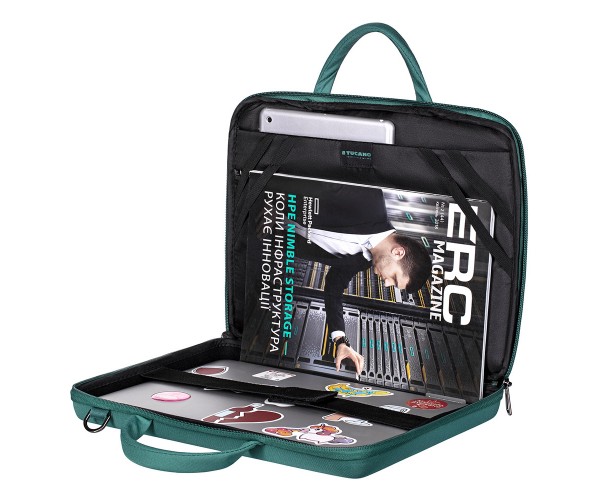 Tucano Сумка Darkolor 13"/14", зелена, фото №10