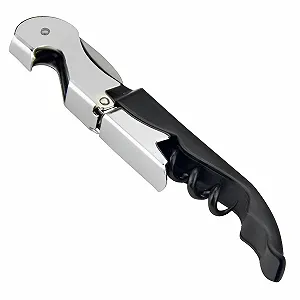 Штопор Jinpojun Багатофункціональний з нержавіючої сталі Чорний - Фото 1