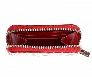 Кошелек на молнии Golden Head Cayenne RFID Protect Cherry, вишневый, RFID кошелек synthetic.ua - Фото 1