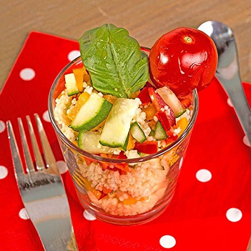 Набір з 12 свічників Тричкова форма 7,5 x 5,5 x 7,5 см прозорий, фото №5