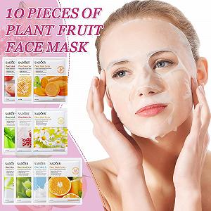 Тканинна маска для обличчя Ledeak Набір з 10 штук synthetic.ua - Фото 1