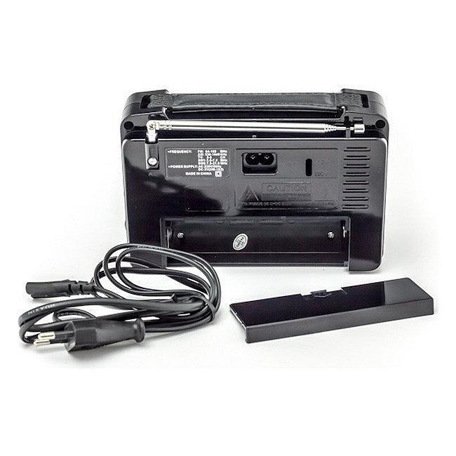 Радио на батарейках и от сети Golon RX-606 black MS, фото №3