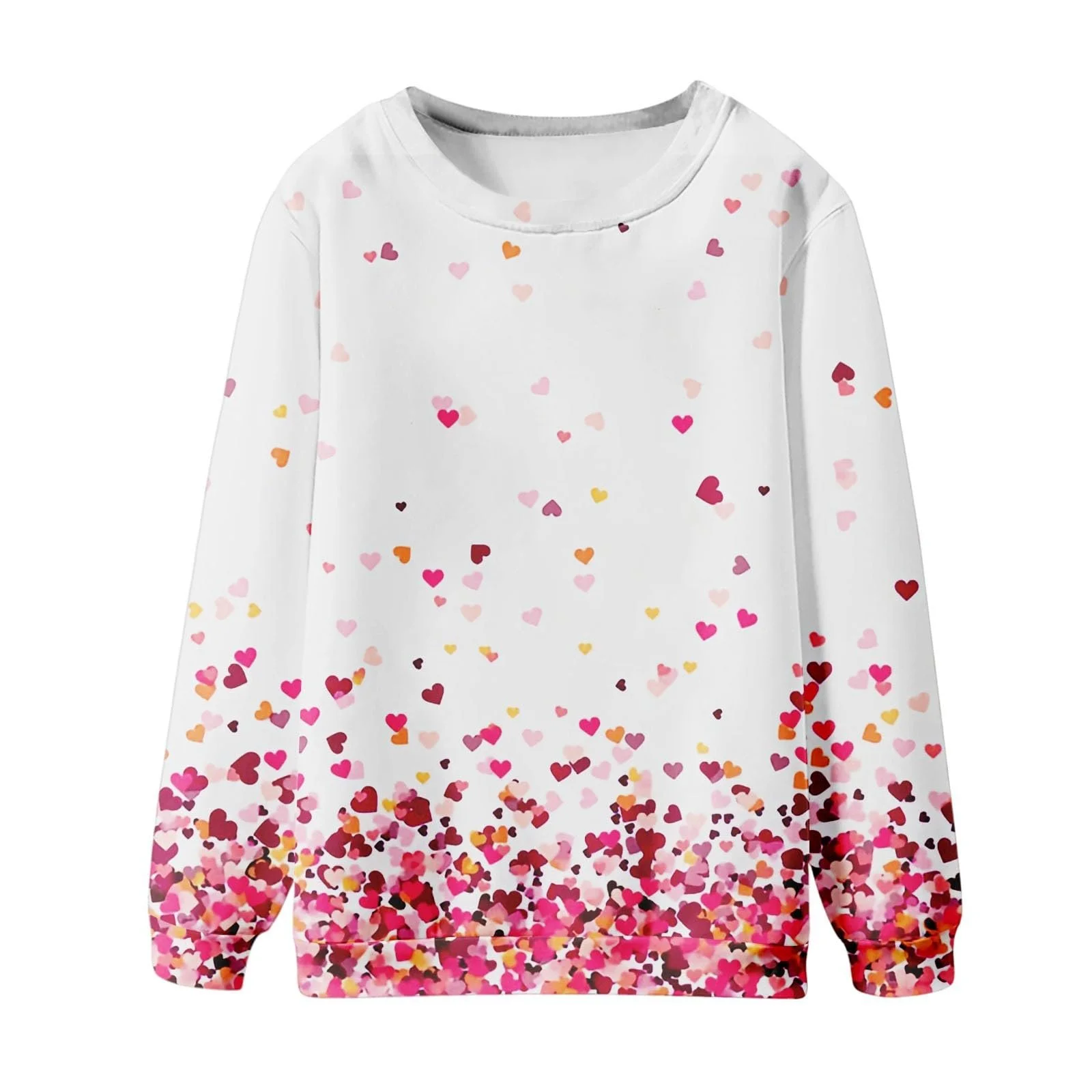 Жіночий світшот Generisch Oversized Вінтажний принт V-подібний виріз, фото №2 Жіночий світшот Generisch Oversized Вінтажний принт V-подібний виріз, фото №2