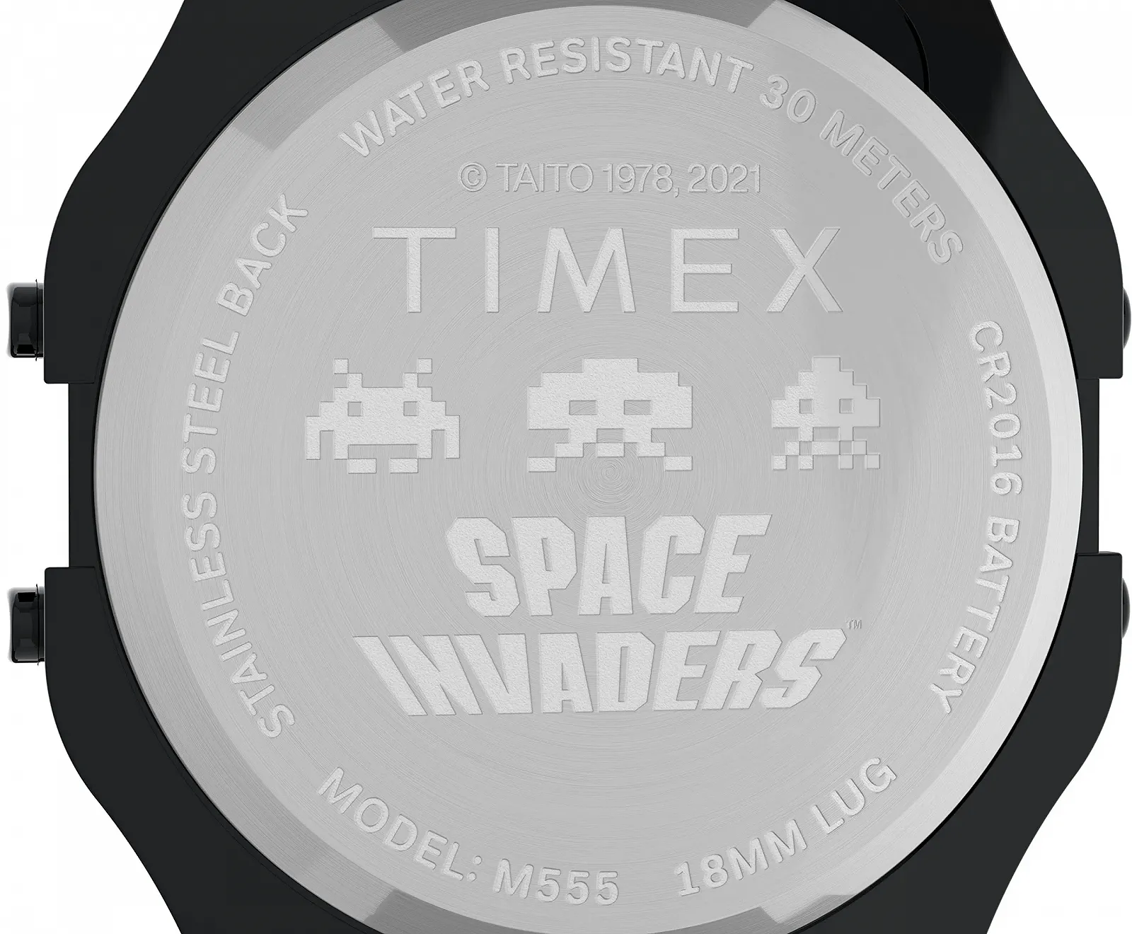 Годинник з розширюваним браслетом Timex Space Invaders T80 34 мм TW2V39900, фото №5 Годинник з розширюваним браслетом Timex Space Invaders T80 34 мм TW2V39900, фото №5