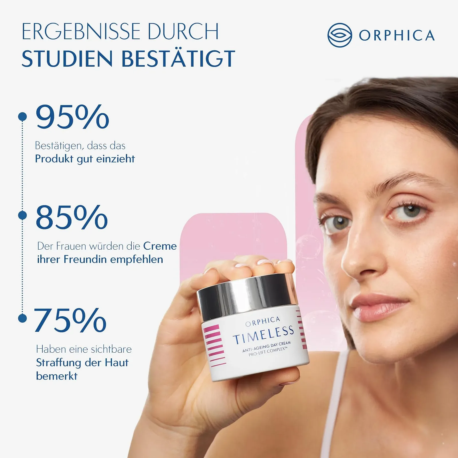 Крем для обличчя Orphica Timeless Anti-Ageing Cream антивіковий розгладжувальний зміцнювальний зволожувальний 50 мл, фото №4