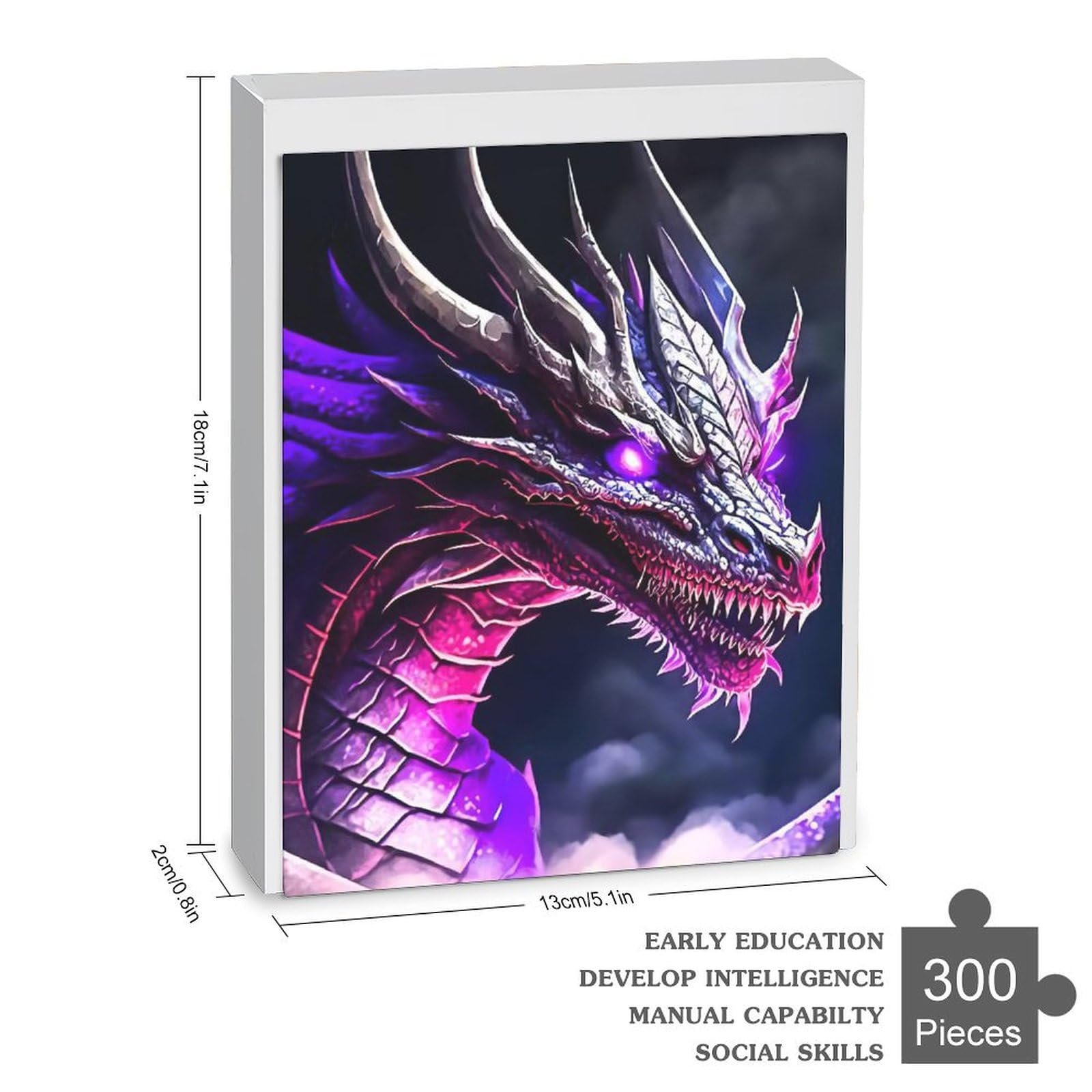 Пазл Dragon 300 елементів 42 x 30 см, фото №1