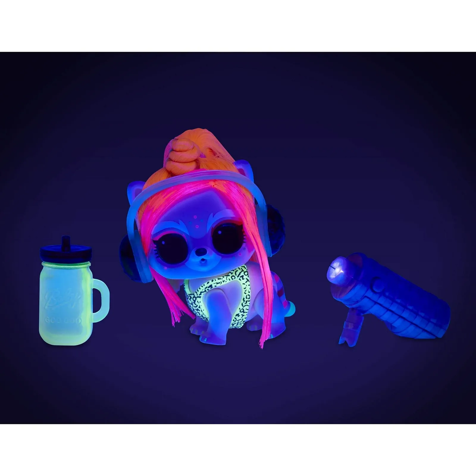 Колекційна лялька L.O.L. Surprise! Lights Pets З 9 сюрпризами, аксесуарами та справжнім волоссям, фото №11 Колекційна лялька L.O.L. Surprise! Lights Pets З 9 сюрпризами, аксесуарами та справжнім волоссям, фото №11