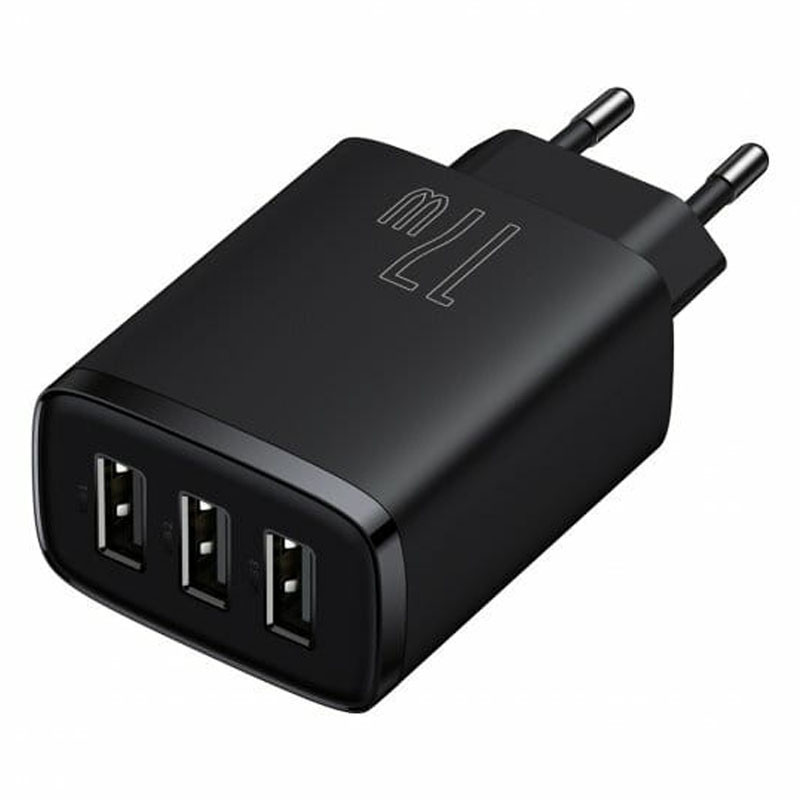 СЗУ Baseus Compact 17W 3USB CCXJ02, фото №3