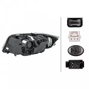 Основная фара HELLA 1ZS 354 692-021 для BMW, BMW (Brilliance), правая synthetic.ua - Фото 1