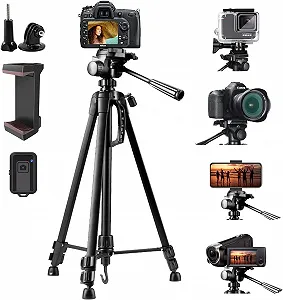 Купити Штатив для камери EVERESTA 55" Чорний - Фото 1 Штатив для камери EVERESTA 55" Чорний - Фото 1