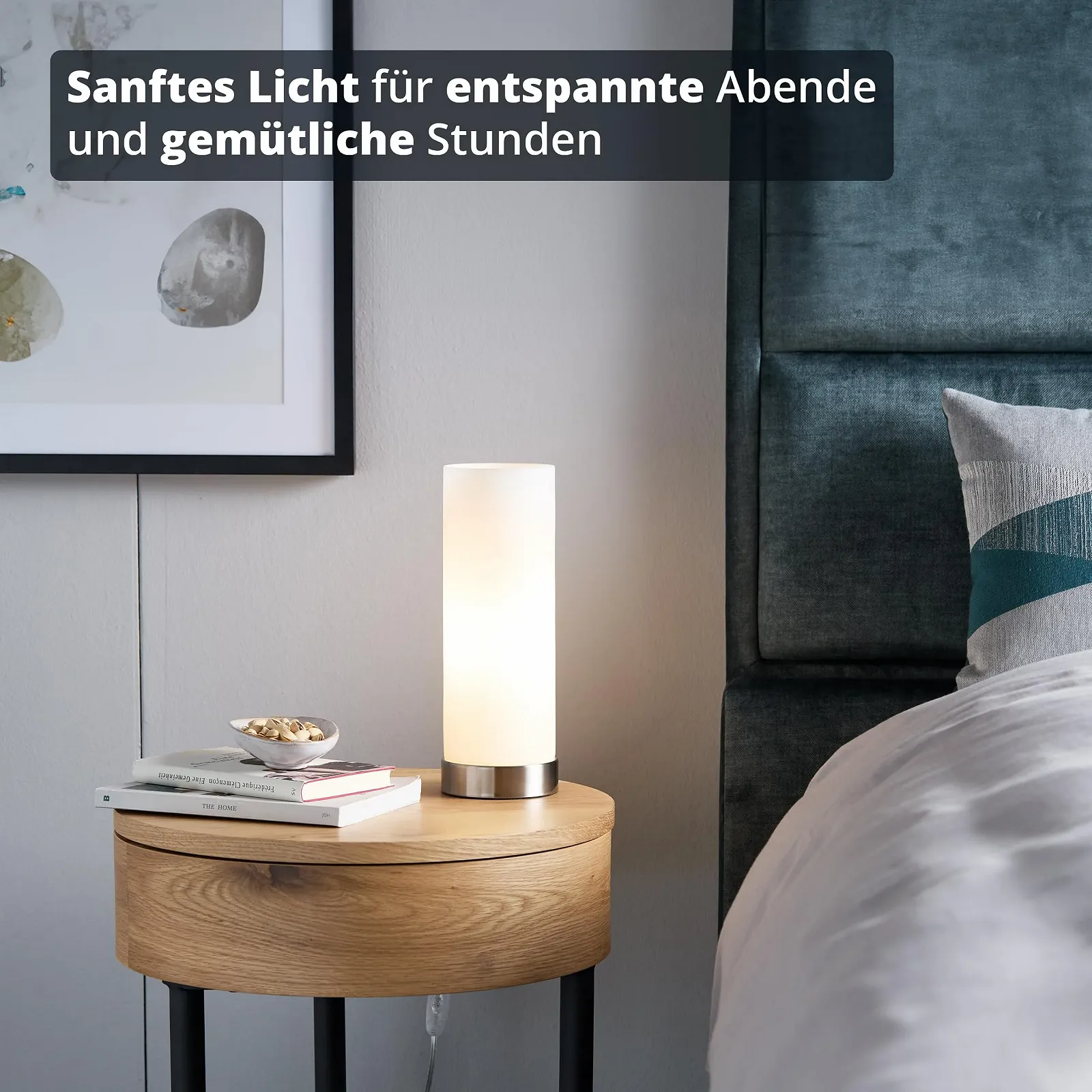 Настільна лампа KHG Basic Modern Pop E14 10.5 см Срібляста, фото №2