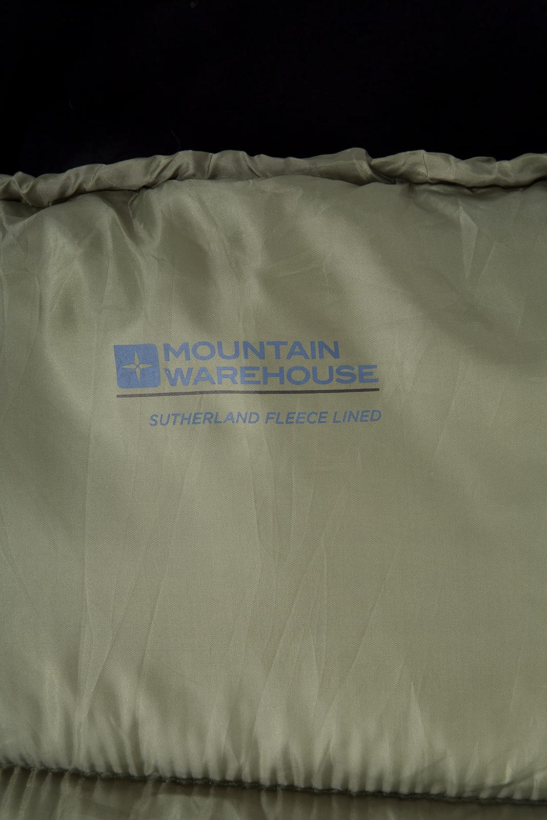 Спальний мішок Mountain Warehouse Sutherland Ізольований Двостороння блискавка з флісовою підкладкою, фото №4 Спальний мішок Mountain Warehouse Sutherland Ізольований Двостороння блискавка з флісовою підкладкою, фото №4