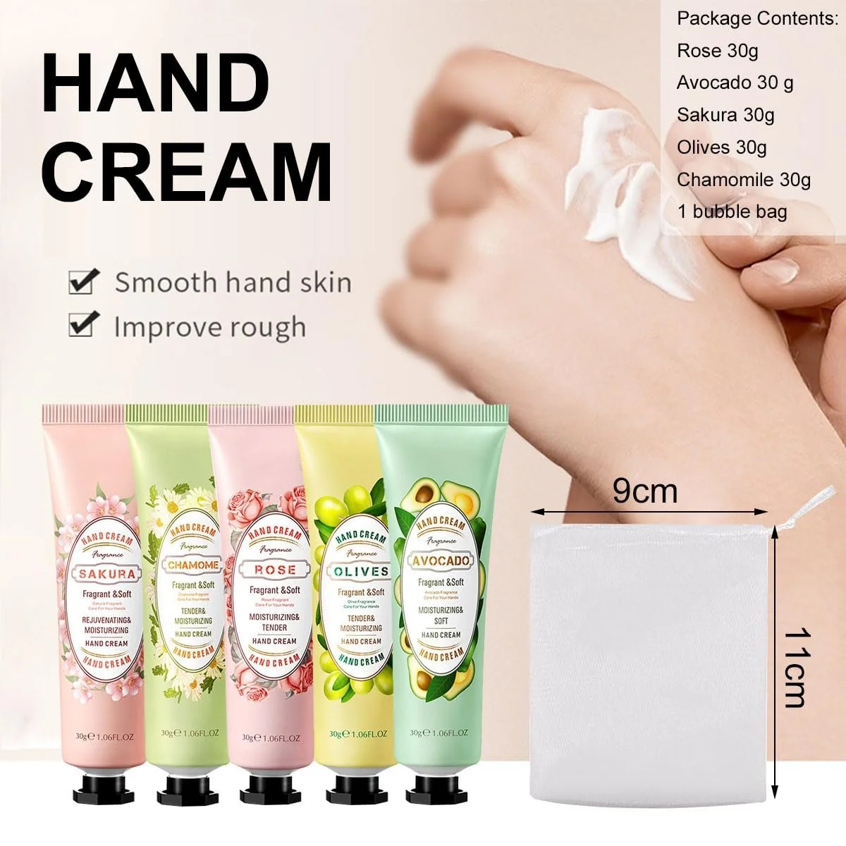 Набор кремов для рук женский - 5 шт, фото №5