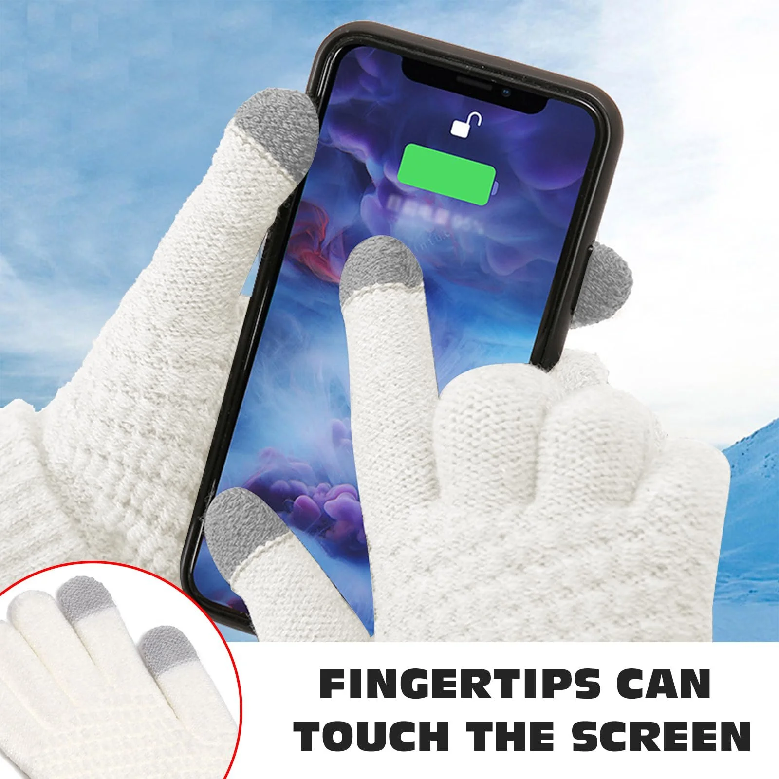 В'язана Пов'язка на Голову Жіноча Еластична Зимова, фото №3