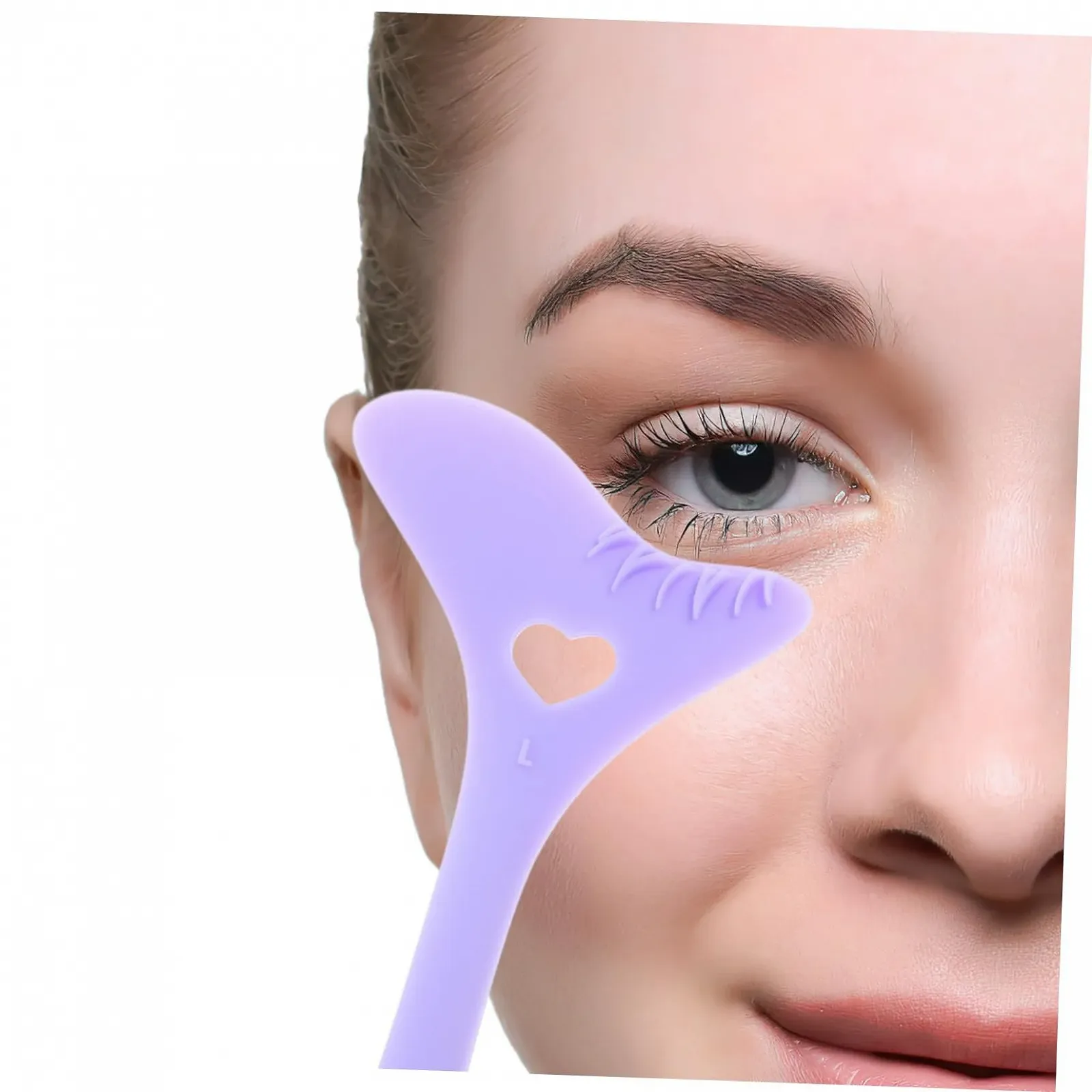 Штамп для підводки для очей Захист для нижніх вій Аплікатор Фіолетовий, фото №2