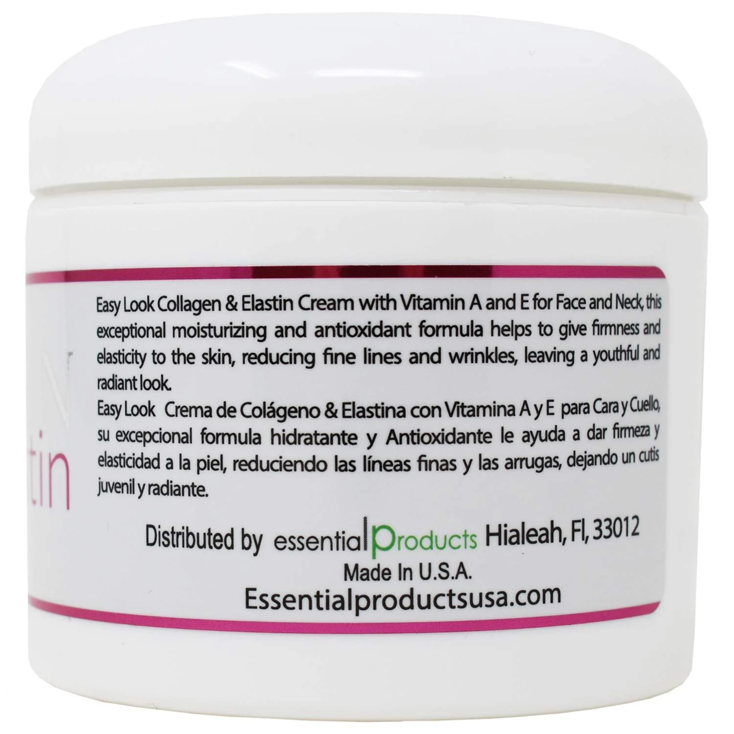 Крем Collagen Elastin з вітамінами A та E антивіковий та зміцнювальний, 4 унції, фото №3 Крем Collagen Elastin з вітамінами A та E антивіковий та зміцнювальний, 4 унції, фото №3