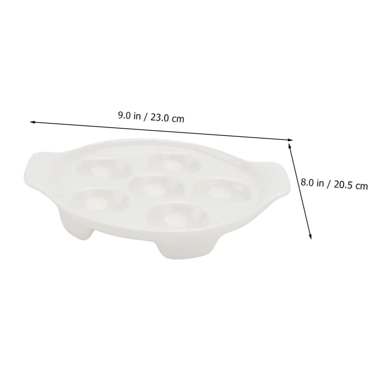 Формы для запекания улиток Gatuida Набор из 2 шт. керамические с ручками для духовки микроволновой печи посудомоечной машины антискользящие, фото №3