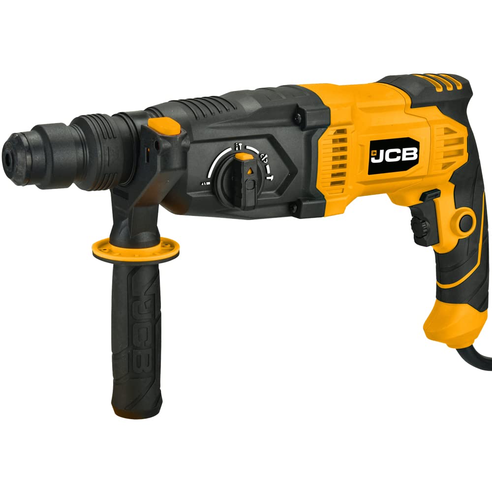 Перфоратор JCB RH1050 1050 Вт, 2-в-1 с SDS-plus и быстрозажимным патроном, 3.5 Дж, компактный, мощный, бурение, сверление, долбление, фото №4