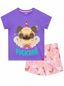 Пижама Harry Bear Мопс Единорог для девочек - Фото 1