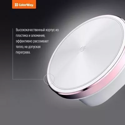 Зарядное устройство ColorWay 4*USB 4.4А + LED лампа 310 Lm (CW-CHL44A), фото №3 Зарядное устройство ColorWay 4*USB 4.4А + LED лампа 310 Lm (CW-CHL44A), фото №3