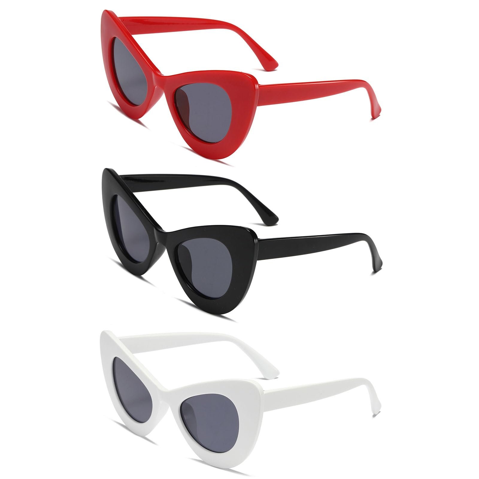 Сонцезахисні окуляри Котяче око LJCZKA Модні Вінтажні Круглі, фото №6 Сонцезахисні окуляри Котяче око LJCZKA Модні Вінтажні Круглі, фото №6