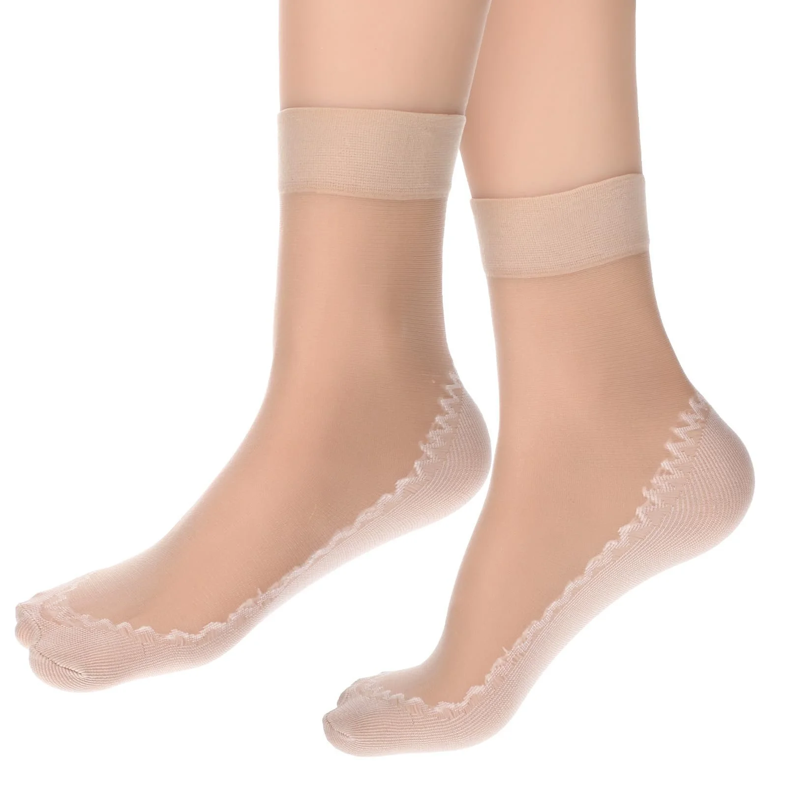 Шкарпетки з нейлону Жіночі шовковисті, 12 пар, фото №6