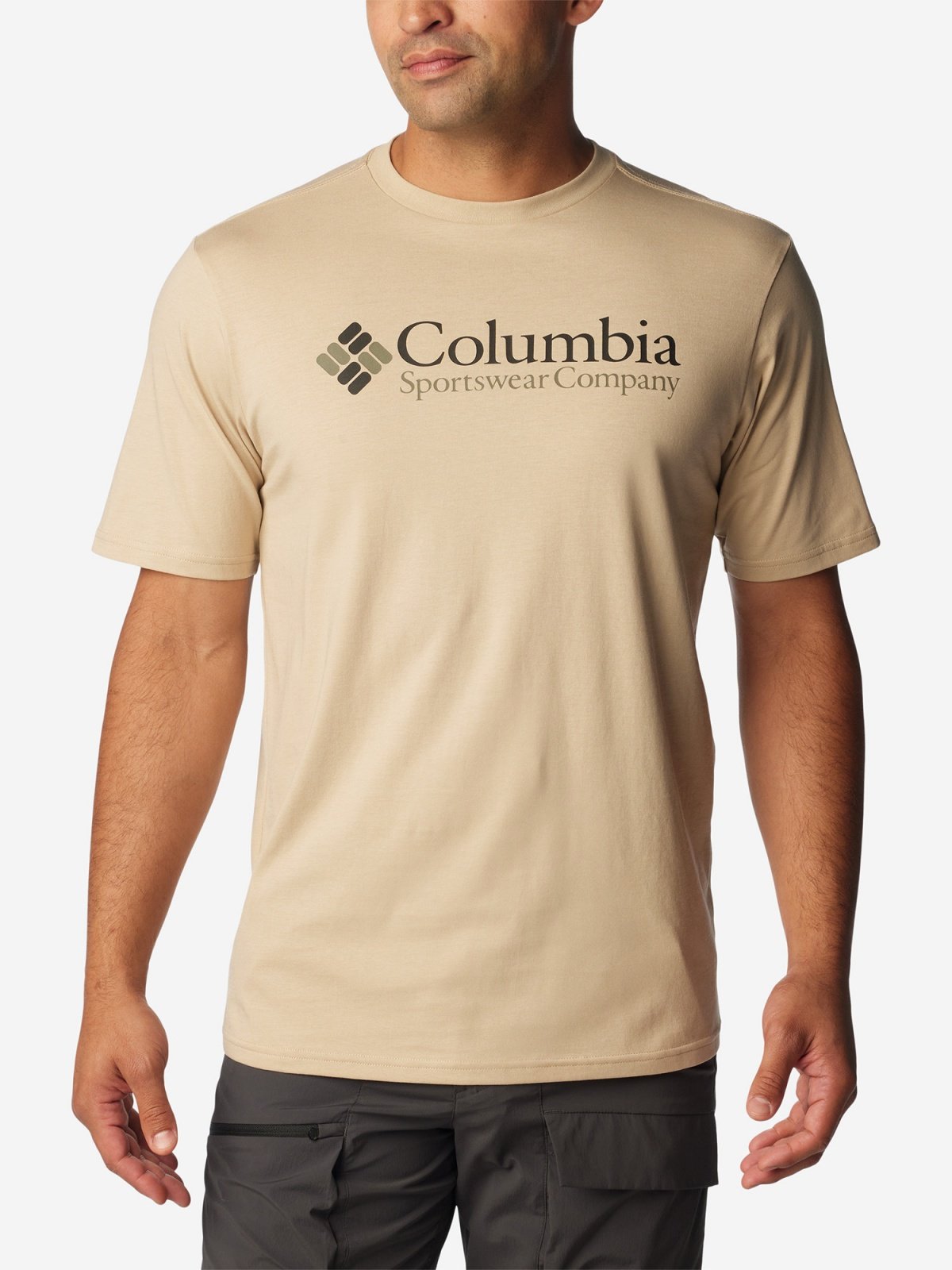 Футболка Columbia Basic Logo Short Sleeve 1680051CLB-277 Бежевый 2XL, фото №1