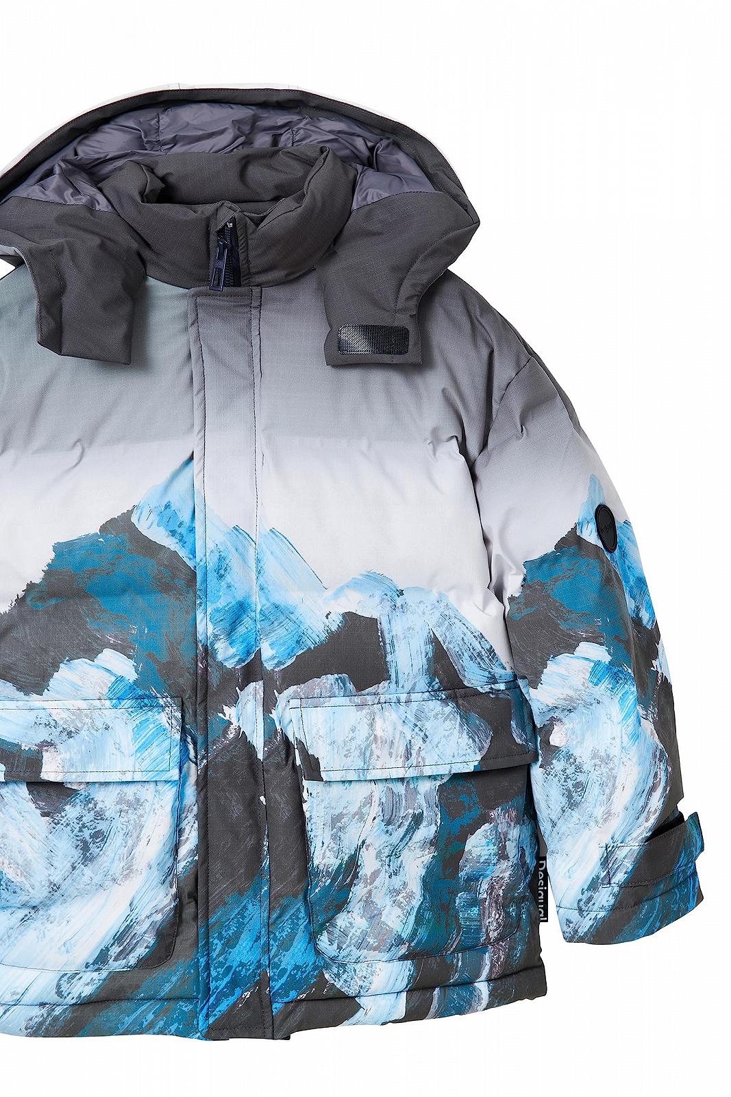 Куртка Desigual для мальчика, тканое, утепленное, длинное, фото №4 Куртка Desigual для мальчика, тканое, утепленное, длинное, фото №4