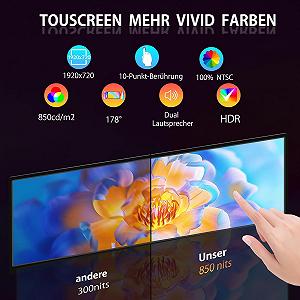 Монитор портативный 10.3" Ulrhzar HD-103 Full HD IPS 60 Гц synthetic.ua - Фото 1