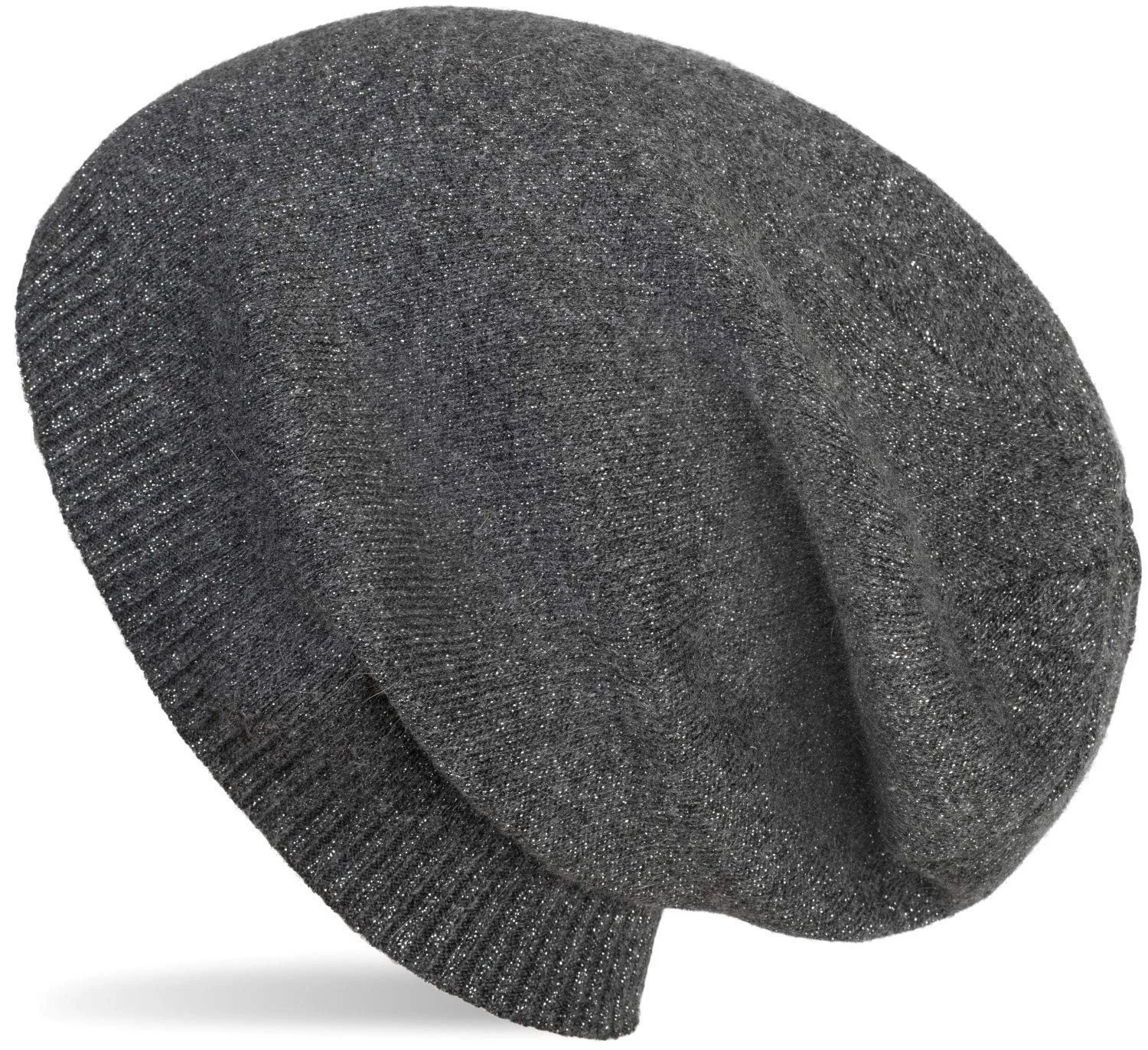 Шапка-бини styleBREAKER Трикотажная с блестящей нитью, Slouch Long Beanie, Женская 04024142, фото №1 Шапка-бини styleBREAKER Трикотажная с блестящей нитью, Slouch Long Beanie, Женская 04024142, фото №1