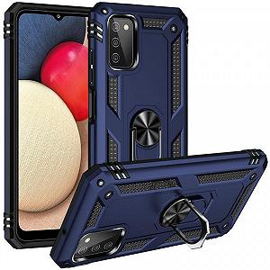 Чeхол-накладка BeCover Military для Samsung Galaxy A03s SM-A037 Blue 707115 synthetic.ua - Фото 1
