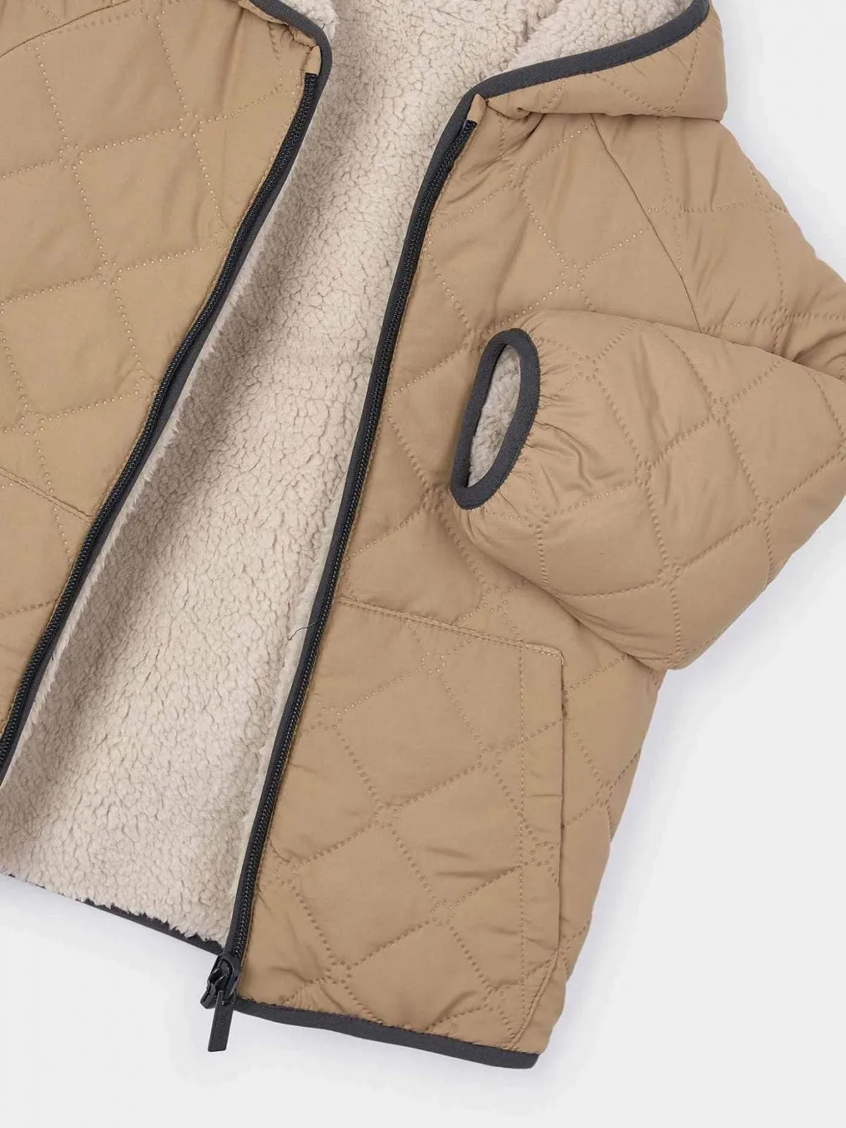 Куртка Mayoral двостороння для хлопчиків Карамель, фото №5 Куртка Mayoral двостороння для хлопчиків Карамель, фото №5