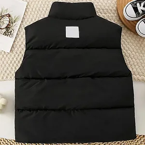 Жилет для мальчиков, утепленная, легкая зимняя одежда для детей, без рукавов, теплая, уютная synthetic.ua - Фото 1