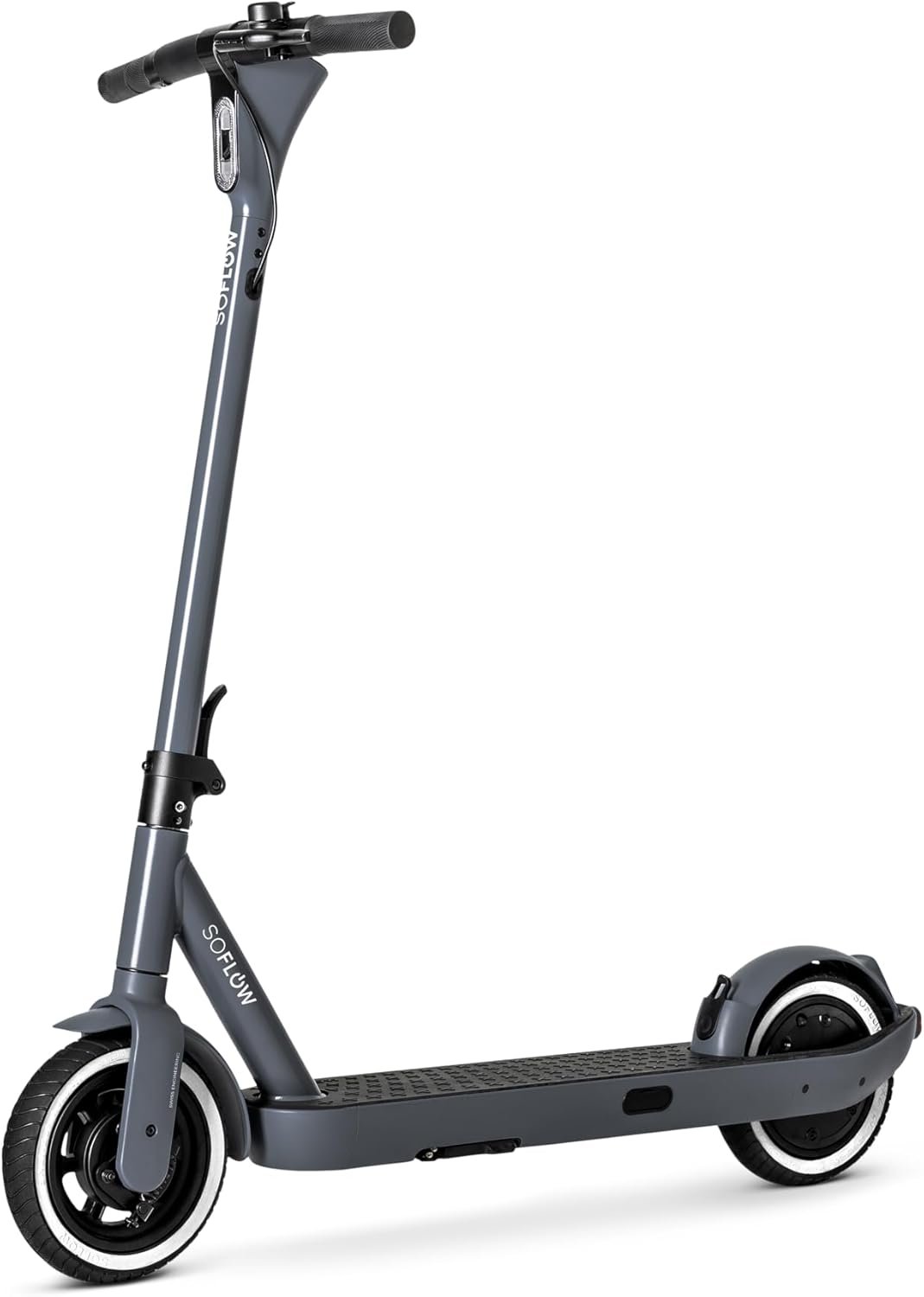 Электросамокат SOFLOW SO ONE (WO vers.) / до 30 км запас хода / 350 Вт / 9" колеса / 120 кг нагрузка / 25 км/ч /  Черный, фото №1