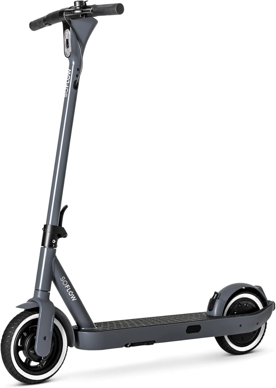 Электросамокат SOFLOW SO ONE (WO vers.) / до 30 км запас хода / 350 Вт / 9" колеса / 120 кг нагрузка / 25 км/ч /  Черный, фото №1