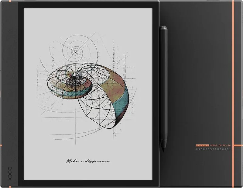 Електронна книга 10.3` BOOX Note Air4 C 6/64 Gb 8-ядер Android 13 Чорно-сірий, фото №1