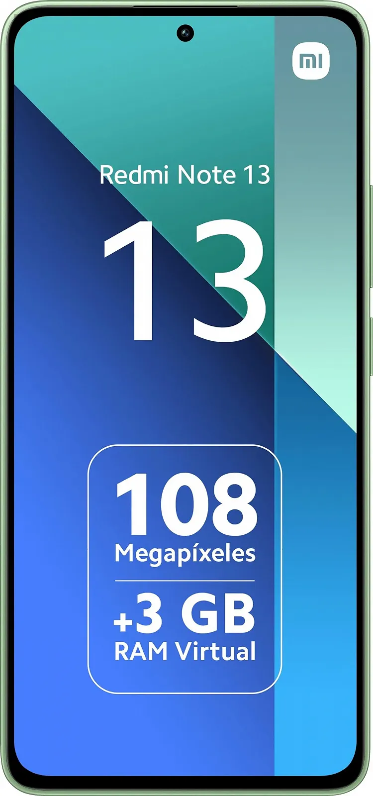 Смартфон Xiaomi Redmi Note 13 4G 6GB RAM 128GB Mint Green, фото №3