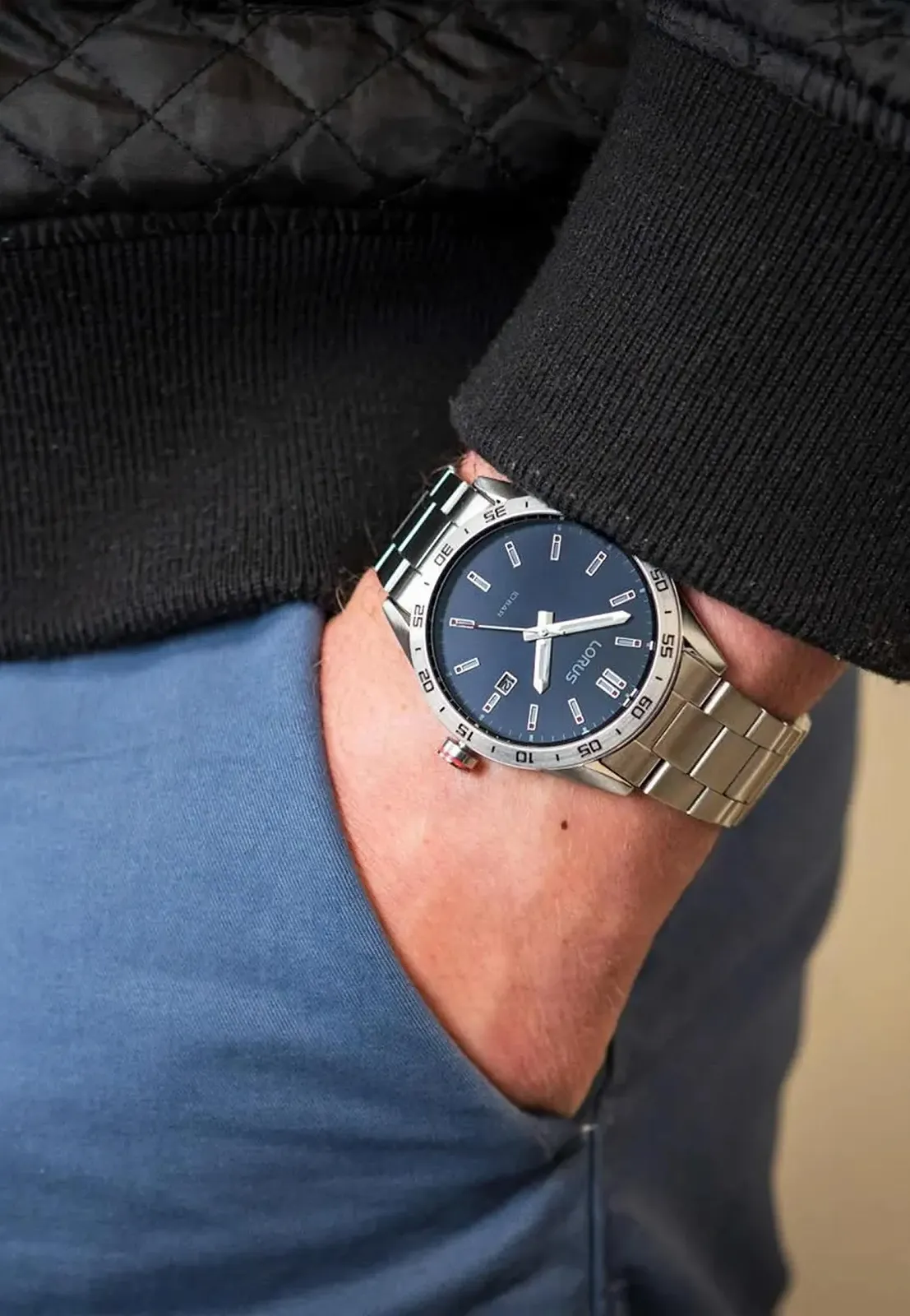 Мужские аналоговые кварцевые часы Lorus 32018575, фото №5 Мужские аналоговые кварцевые часы Lorus 32018575, фото №5